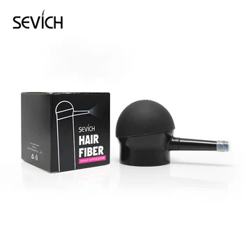 Sevich 3 шт./компл. волокна для наращивания волос 2 шт., 25 г Кератиновой пудры, спрей для волокон волос + насадка-аппликатор, насос для средств от выпадения волос