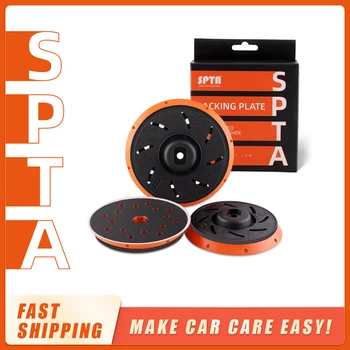 (Массовая продажа1-20шт) Накладка SPTA Backer Backing Plate Pad 5 дюймов/6 дюймов с крючком и петлей Для полировки автомобиля DA Двойного действия