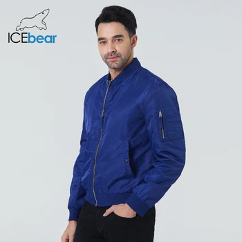 ICEbear 2023 Новая весенняя мужская короткая куртка, модные летные куртки, модная мужская одежда, высококачественное брендовое пальто MWC20706D