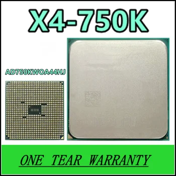 X4 750K 750 X4-750K Двухъядерный процессор 3,4 ГГц AD750KWOA44HJ с разъемом FM2+