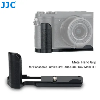 JJC DMW-HGR2 Металлическая Рукоятка Для камеры Штатив Быстроразъемный L-Образный Кронштейн для Panasonic Lumix GX9 GX85 GX80 GX7 Mark III II