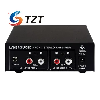 Стереоусилитель TZT B022, предусилитель для активных динамиков, предусилитель для наушников с интерфейсами 6,35 мм и 3,5 мм